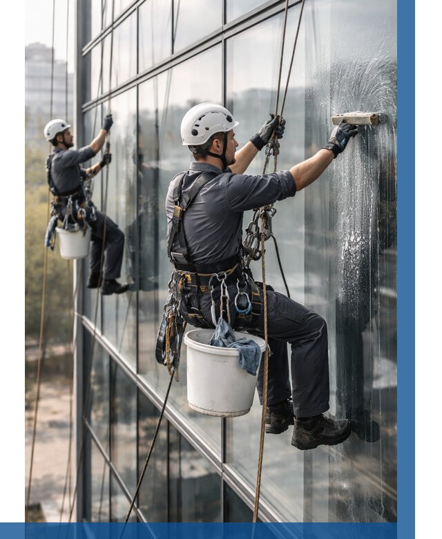 Мойка сплошного остекления в Морозовске, заказать от 308 р.| ВЫСОТНИК-Мрз