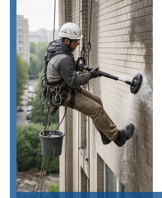 Очистка фасада от копоти в Морозовске профессионально и безопасно