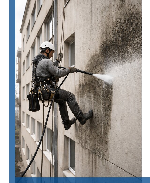 Профессиональная очистка фасадов от плесени в Морозовске