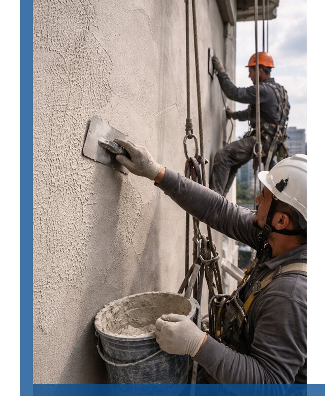 Декоративная штукатурка фасада с утеплением и защитой в Морозовске