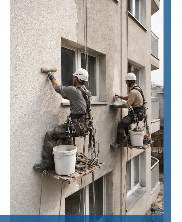 Нанесение короеда на фасад в Морозовске от 462 р. | ВЫСОТНИК-Мрз