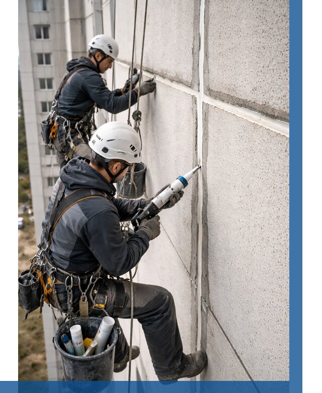 Герметизация межпанельных швов в Морозовске от 719 р. | ВЫСОТНИК-Мрз