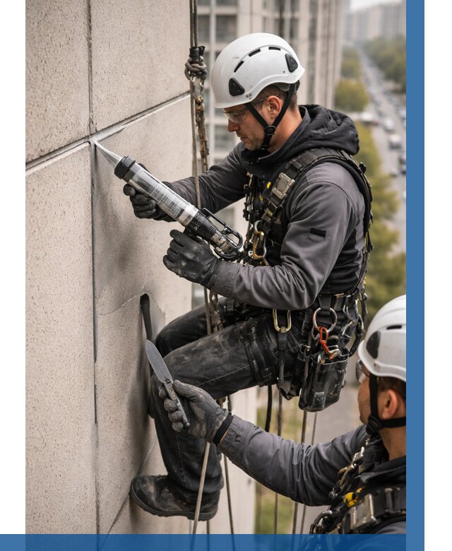 Первичная герметизация швов в Морозовске от 616 р. | ВЫСОТНИК-Мрз