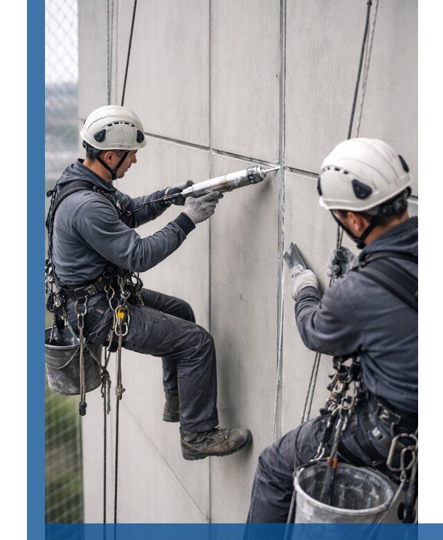 Первичная герметизация швов фасадов и кровель в Морозовске