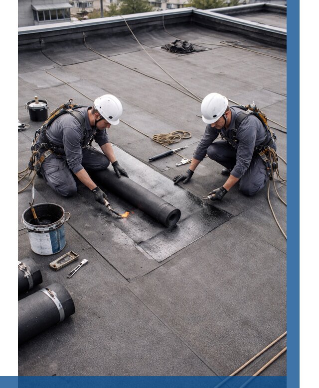 Ремонт мягкой кровли под ключ в Морозовске от 719 р. | ВЫСОТНИК-Мрз