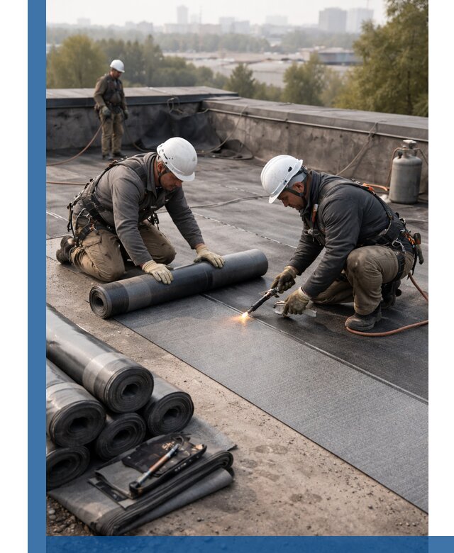 Монтаж мягкой кровли в Морозовске профессионально и надежно