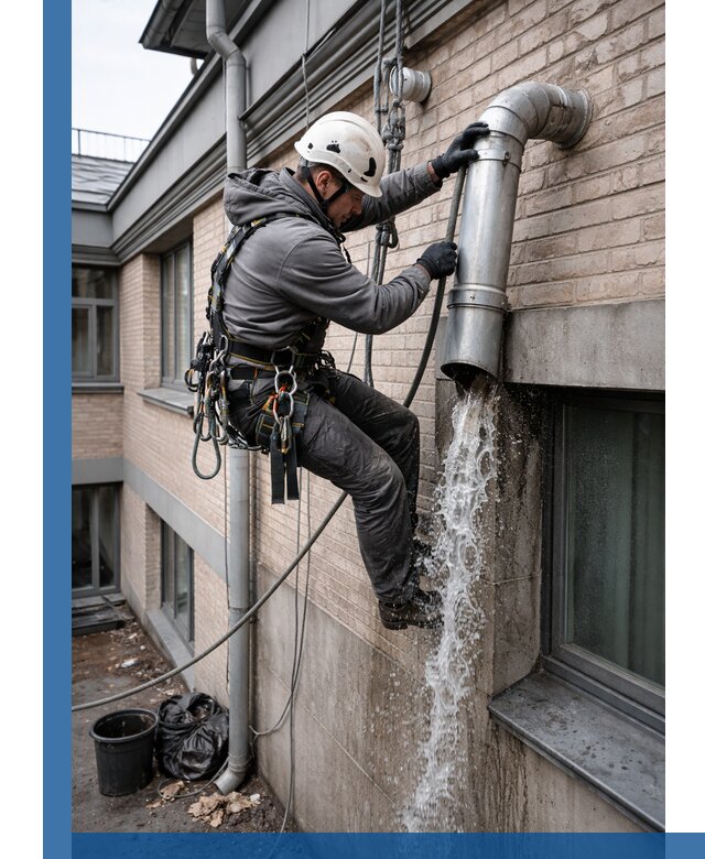 Профессиональная прочистка водосточных труб в Морозовске с гарантией