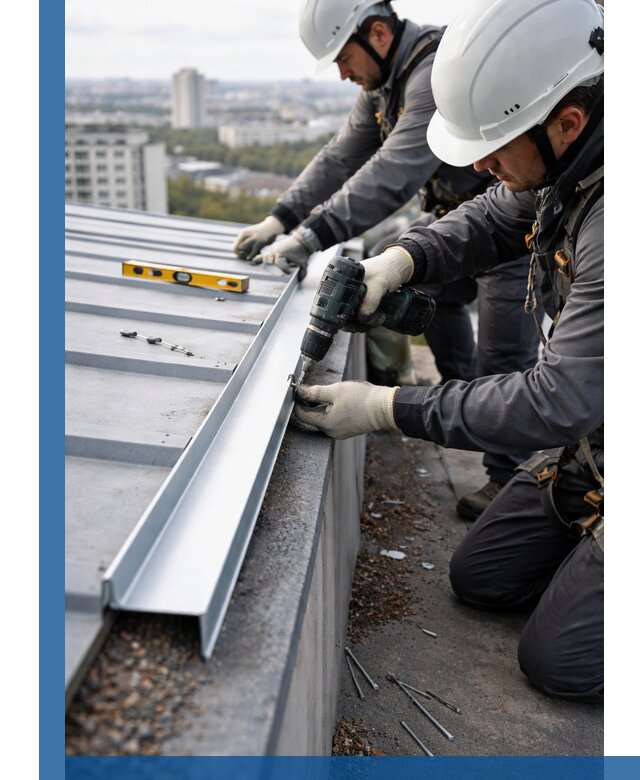 Монтаж капельника на кровле в Морозовске с гарантией качества