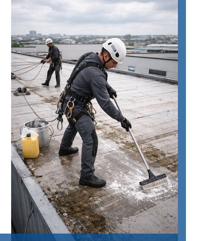 Очистка крыши по графику в Морозовске от 7700 р. | ВЫСОТНИК-Мрз