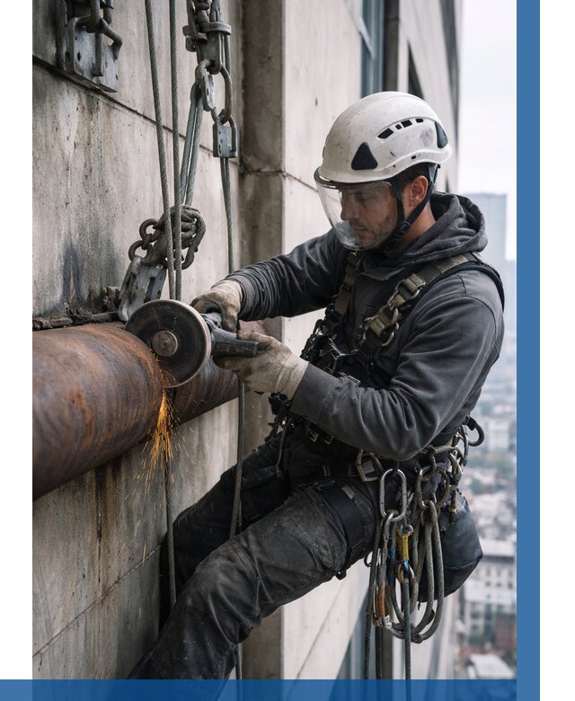 Резка металла на высоте в Морозовске по цене от 4620 р. | ВЫСОТНИК-Мрз