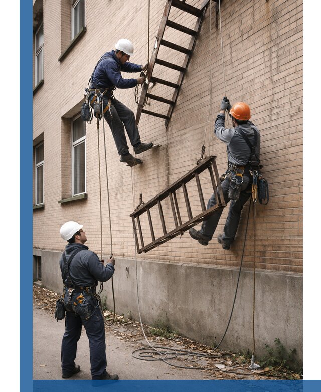 Демонтаж пожарной лестницы в Морозовске быстро и безопасно