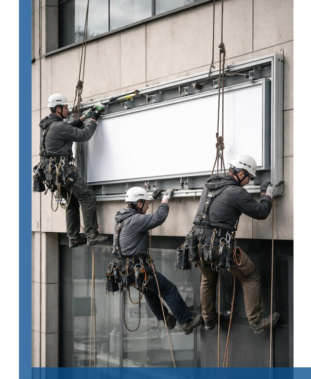 Профессиональный монтаж светового короба под ключ в Морозовске