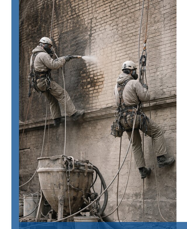 Пескоструйная очистка фасадов в Морозовске профессионально