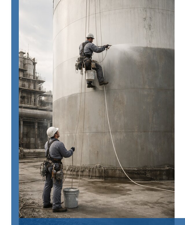 Покраска стальных резервуаров и емкостей в Морозовске профессионально