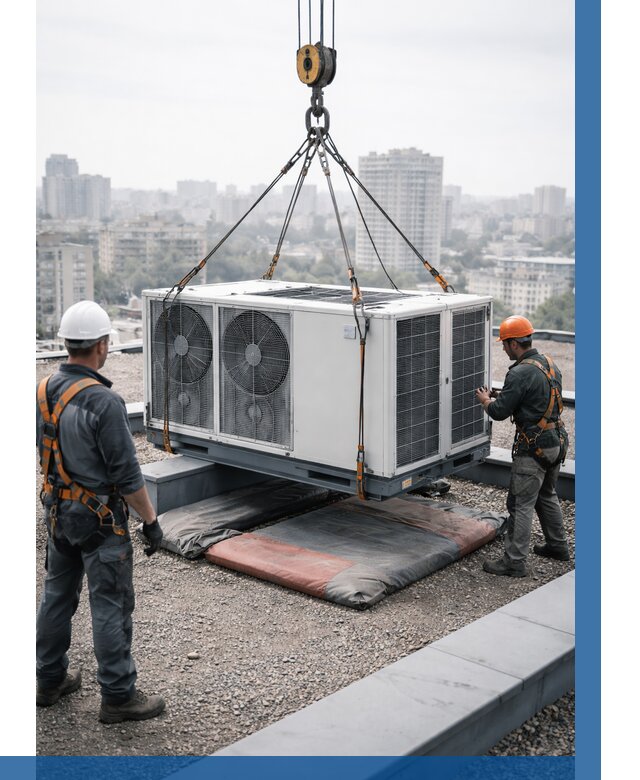 Подъем груза на крышу в Морозовске от 5133 р. | ВЫСОТНИК-Мрз заказать