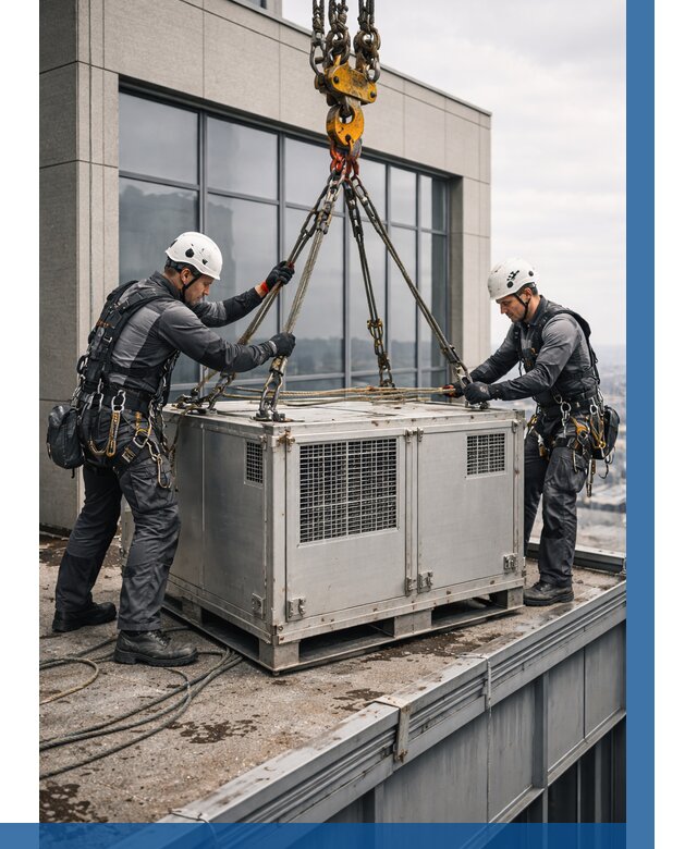 Такелажные работы на высоте в Морозовске от 8213 р. | ВЫСОТНИК-Мрз