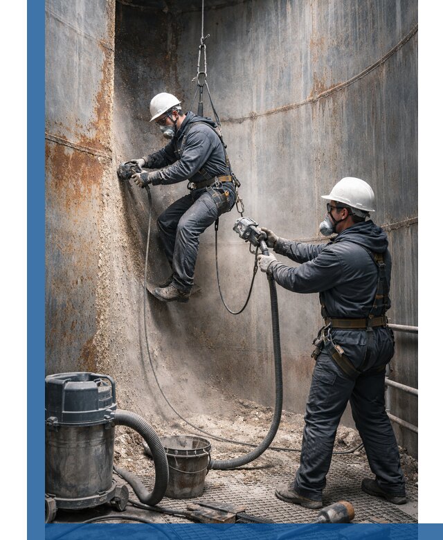 Зачистка силосов в Морозовске профессионально с выездом и гарантией