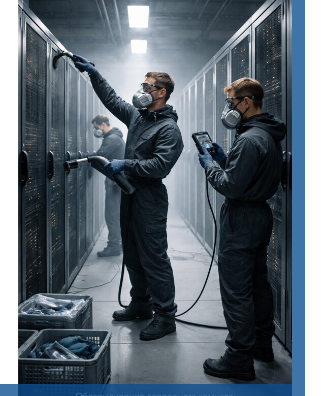 Обеспыливание серверной комнаты в Морозовске от 4620 р. | ВЫСОТНИК-Мрз