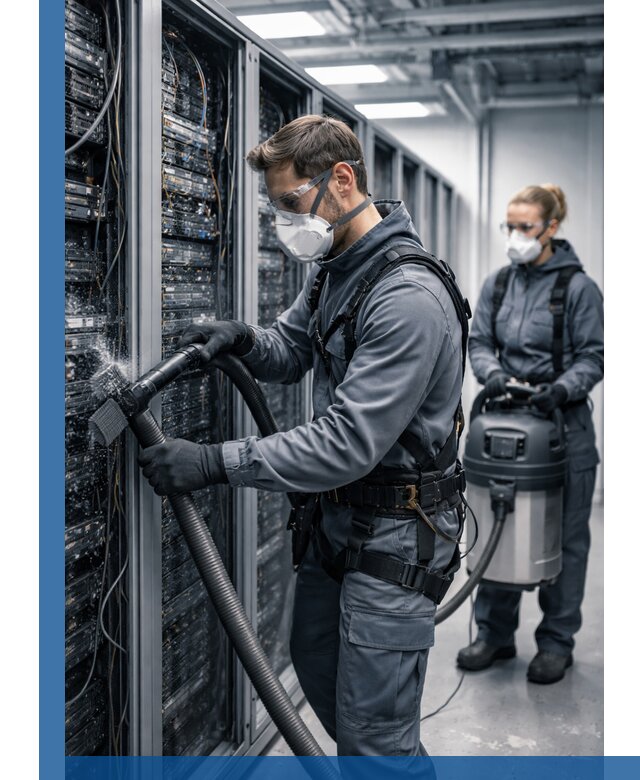 Обеспыливание серверной комнаты в Морозовске, профессиональная очистка