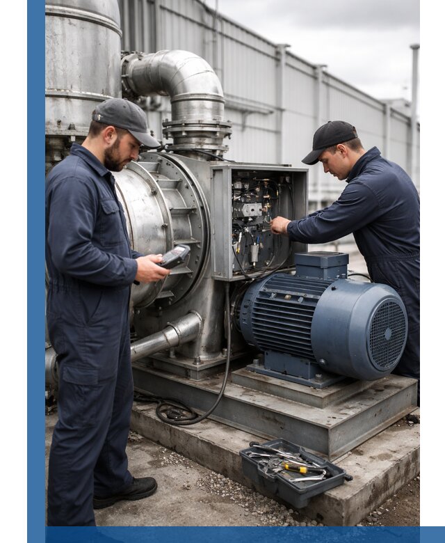 Техническое обслуживание промышленного оборудования в Морозовске