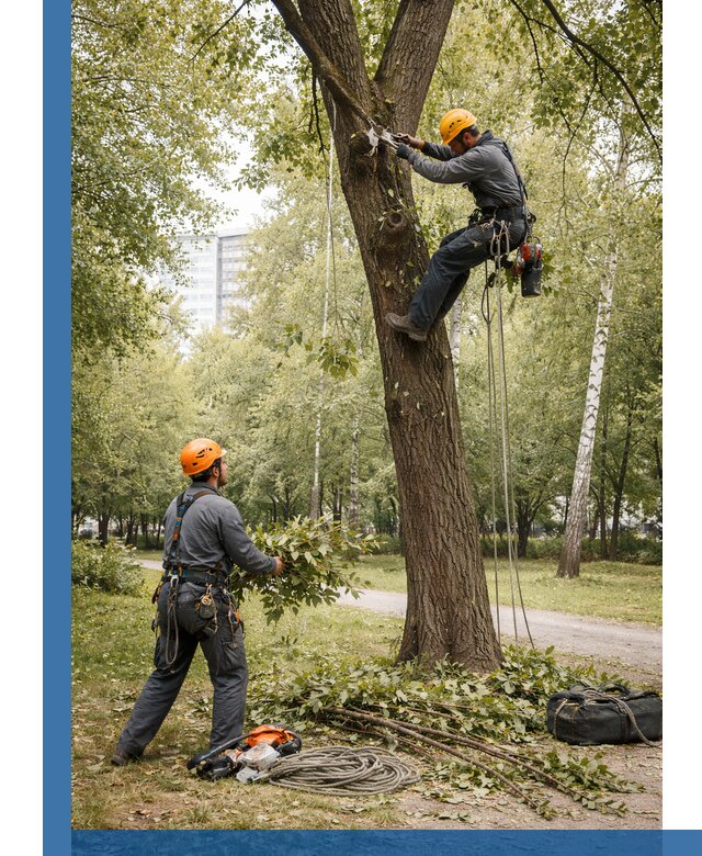 Санитарная обрезка деревьев в Морозовске, профессионально и безопасно
