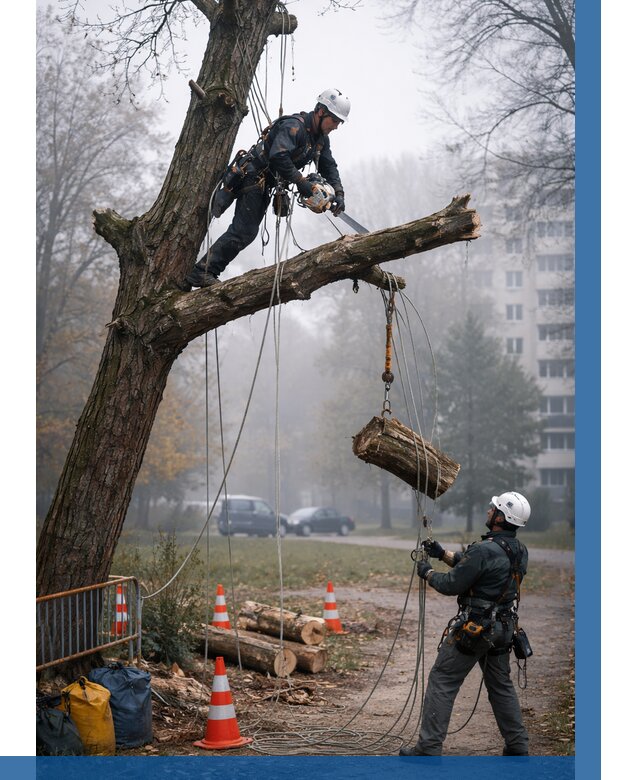 Удаление аварийных деревьев в Морозовске от 15399 р. | ВЫСОТНИК-Мрз