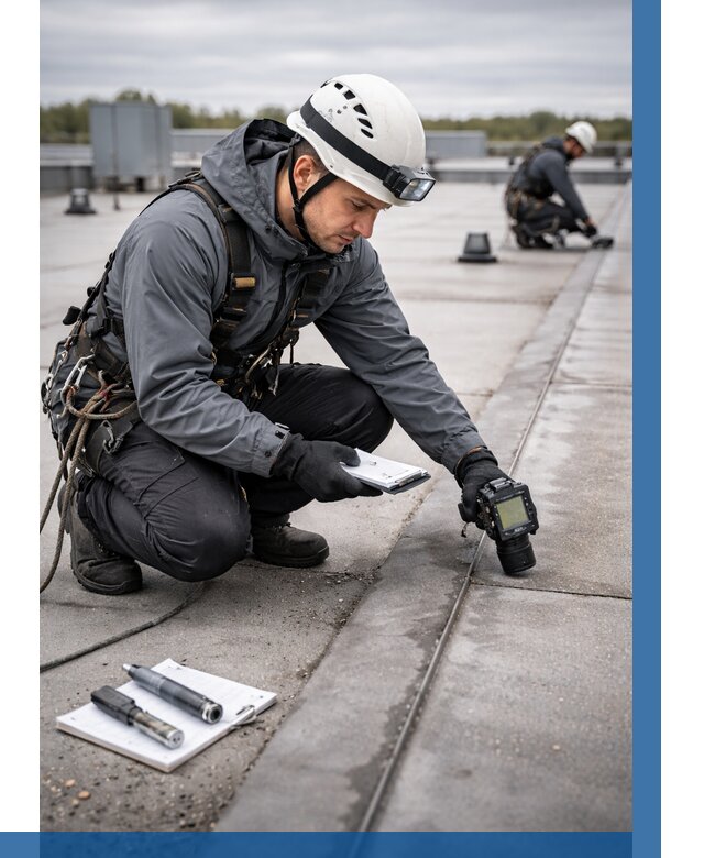 Обследование кровли на протечки в Морозовске от 4620 р. | ВЫСОТНИК-Мрз