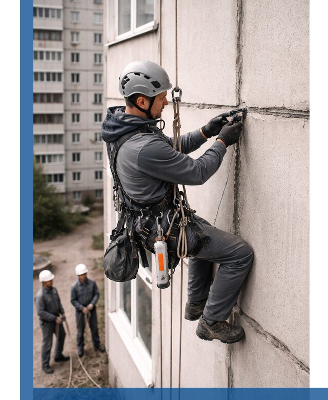 Обследование межпанельных швов и герметизация в Морозовске